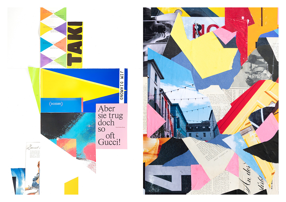 Detail of layering and texture