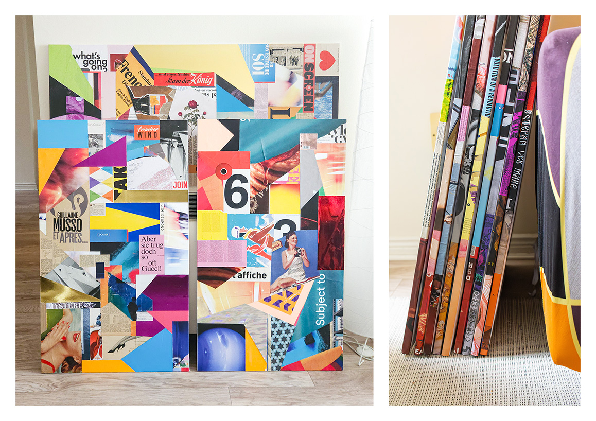 Finished panels ready for installation